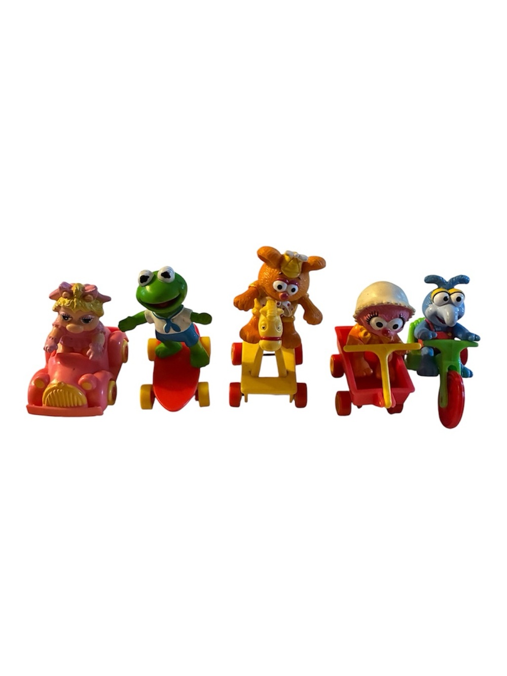 McDonald's Muppet Babies - Vintage 1986 Happy Meal Complete Set with Animal
